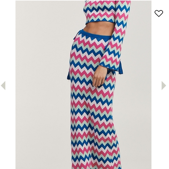 NWT Charlie Holiday 2 Pieces Set Candice Maxi Skirt and Top Size US 4 - Picture 2 of 12